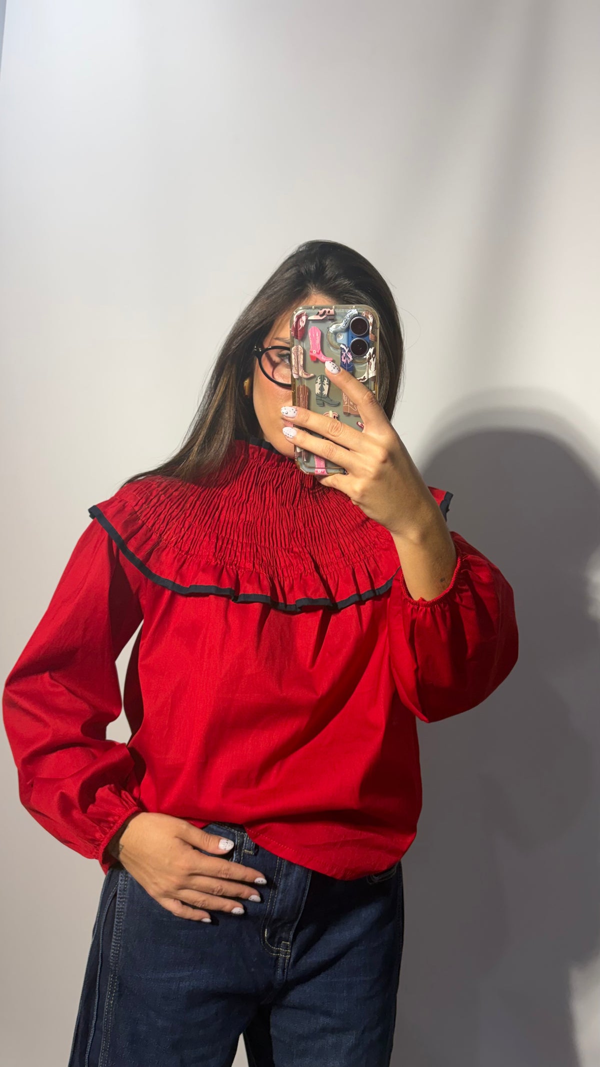 CAMISA CUELLO BABERO