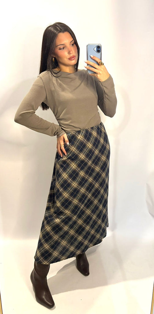 FALDA CUADROS