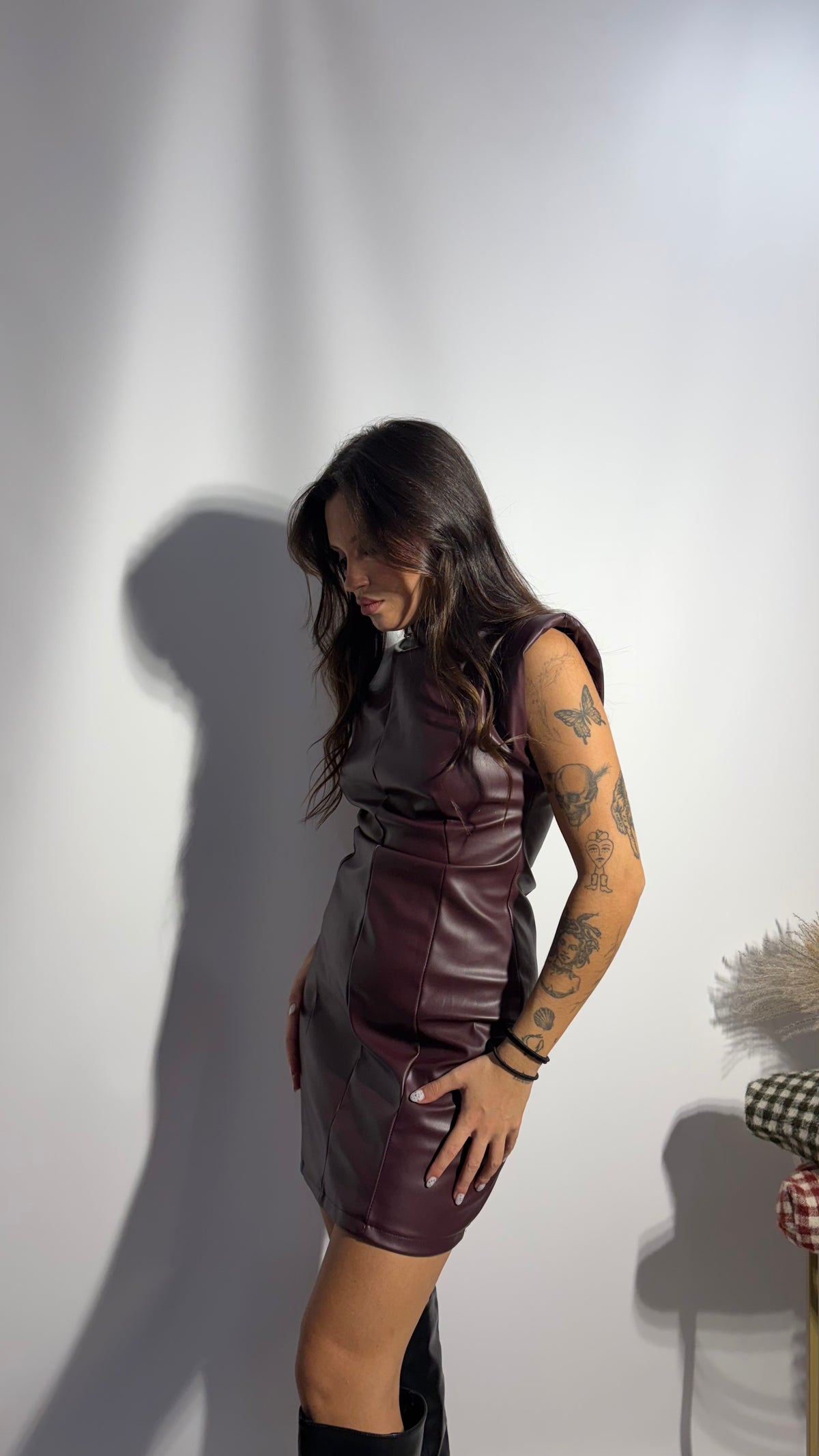 VESTIDO MINI POLI