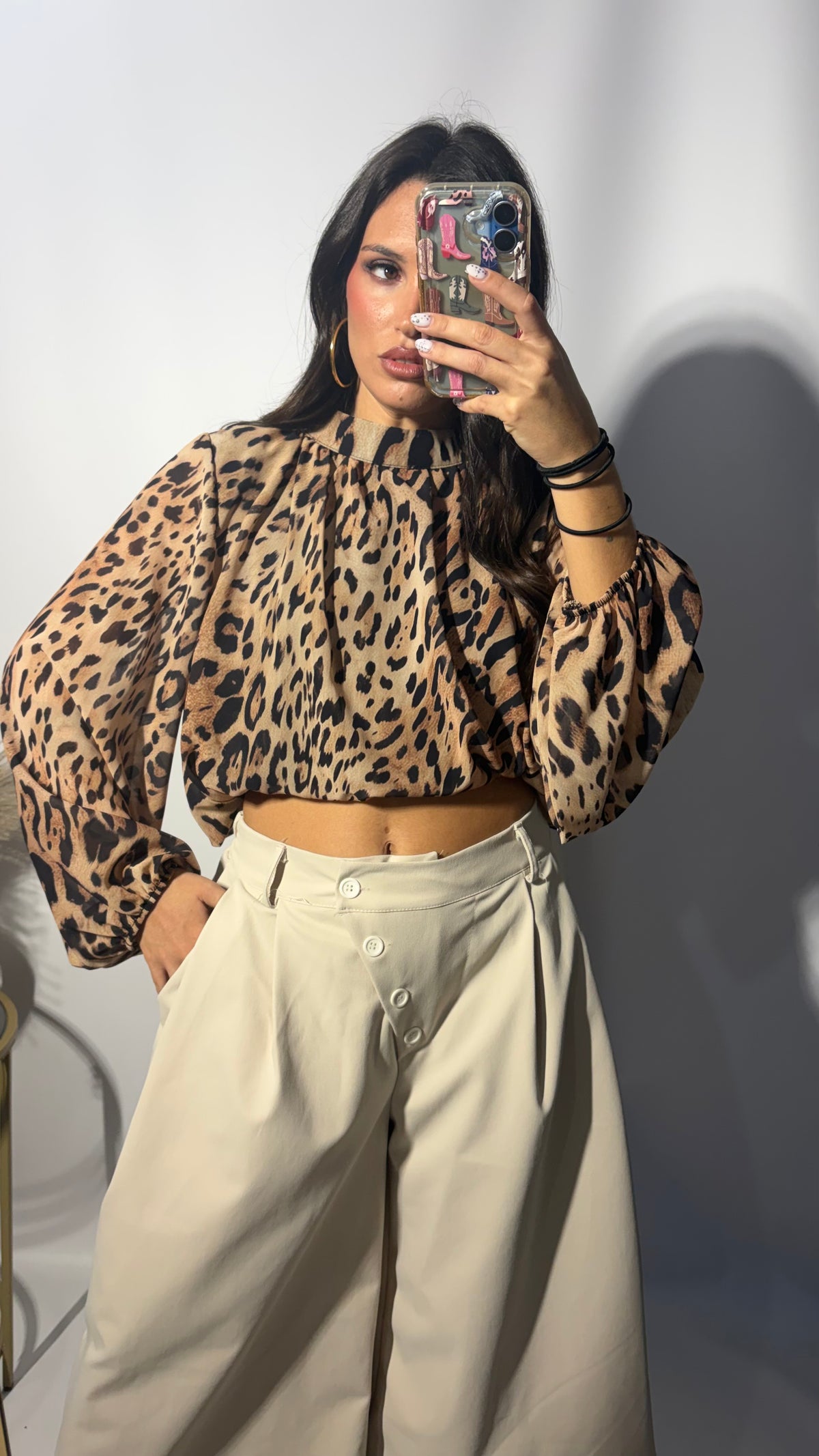 CAMISA GASA ANIMAL