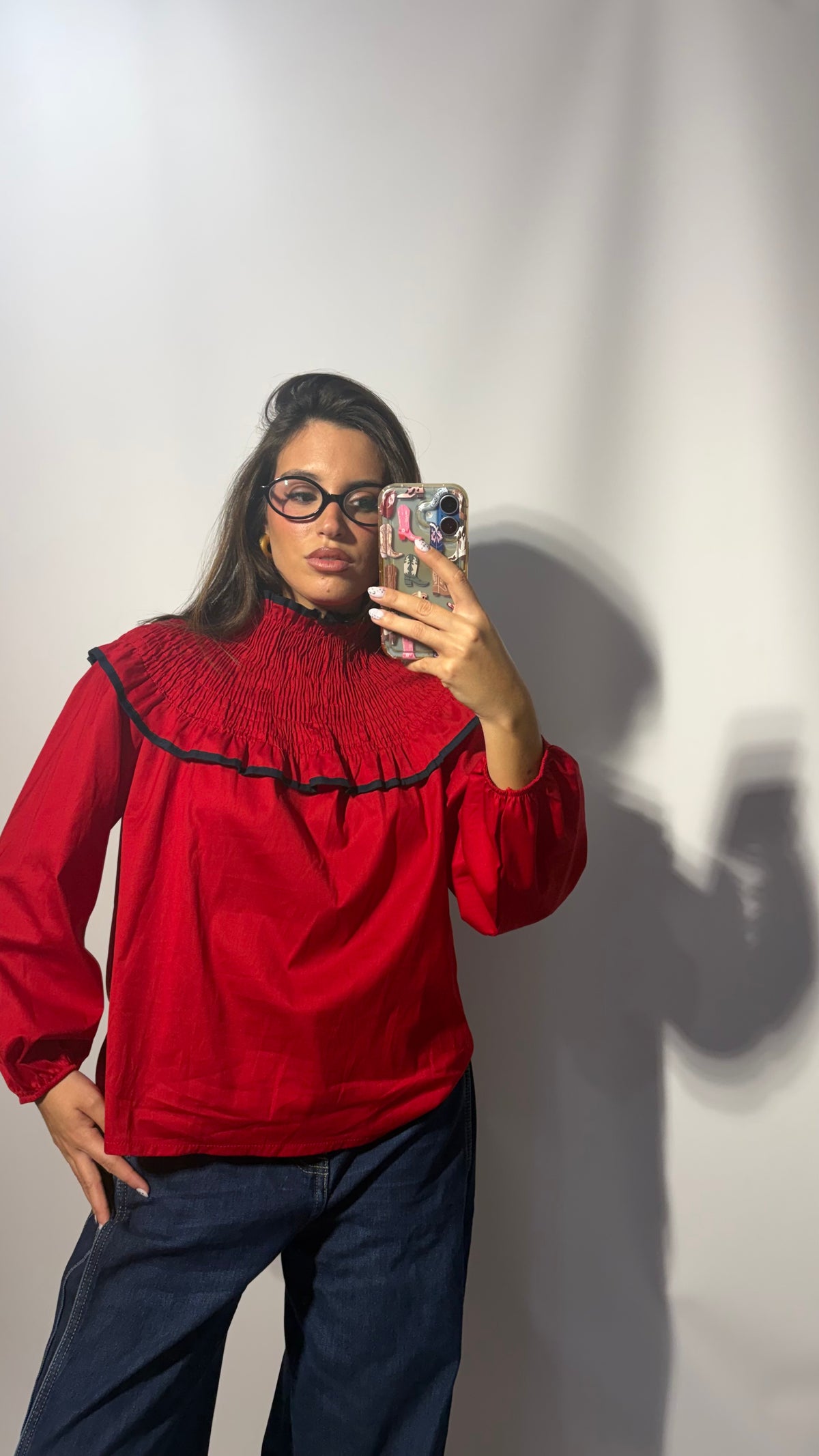 CAMISA CUELLO BABERO