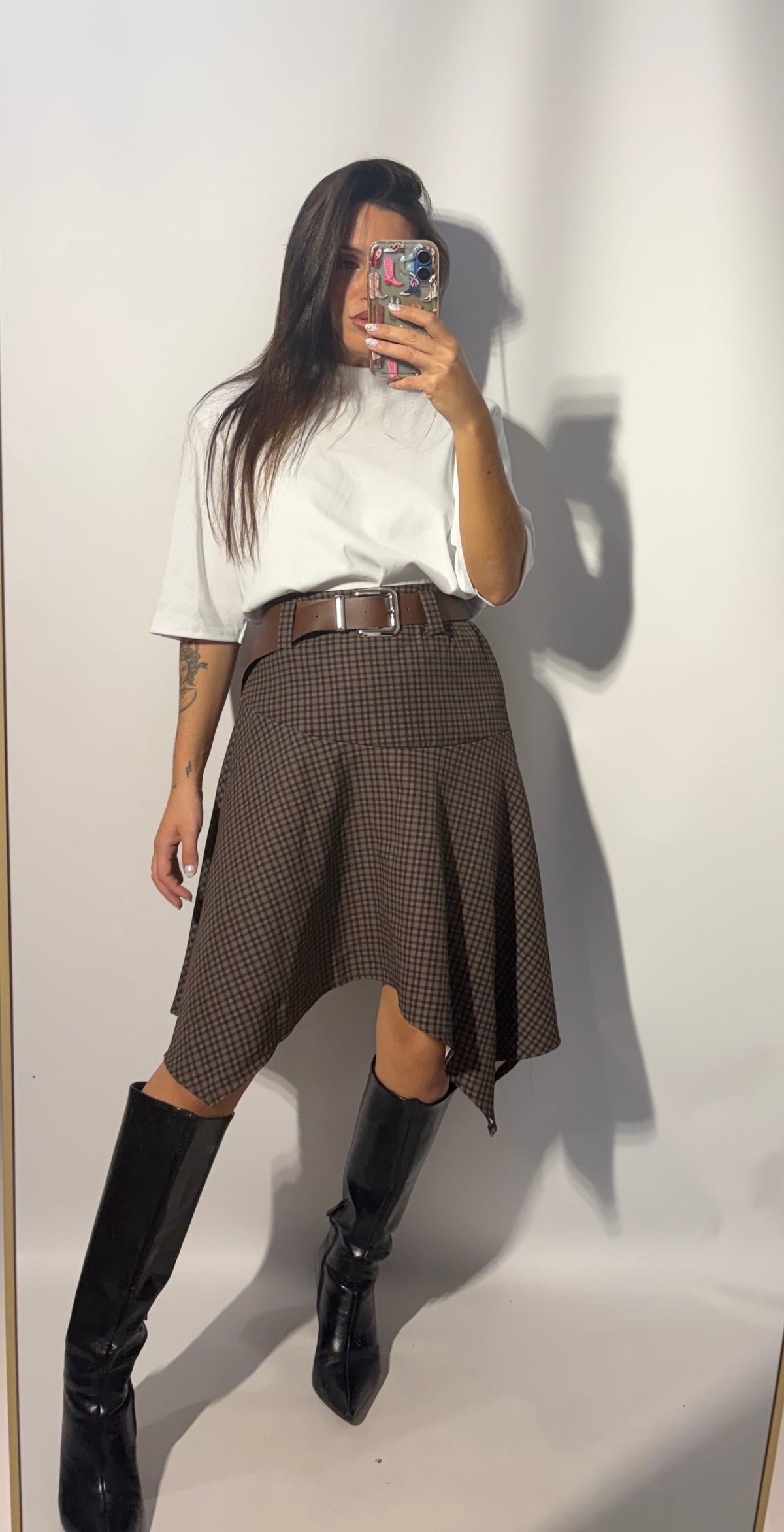 FALDA ASIMÉTRICA