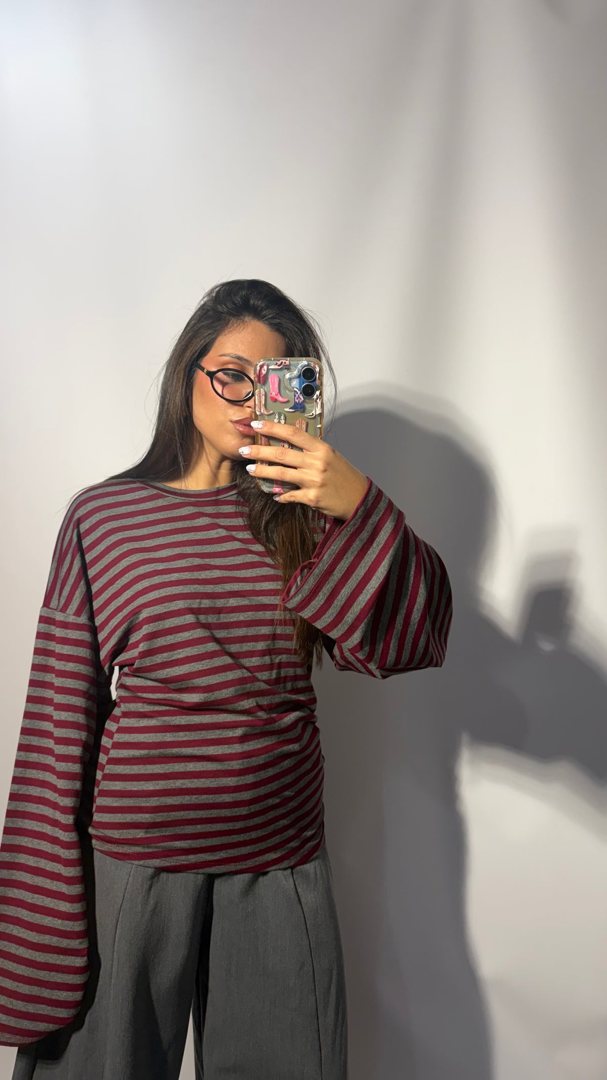 CAMISETA RAYAS FRUNCE