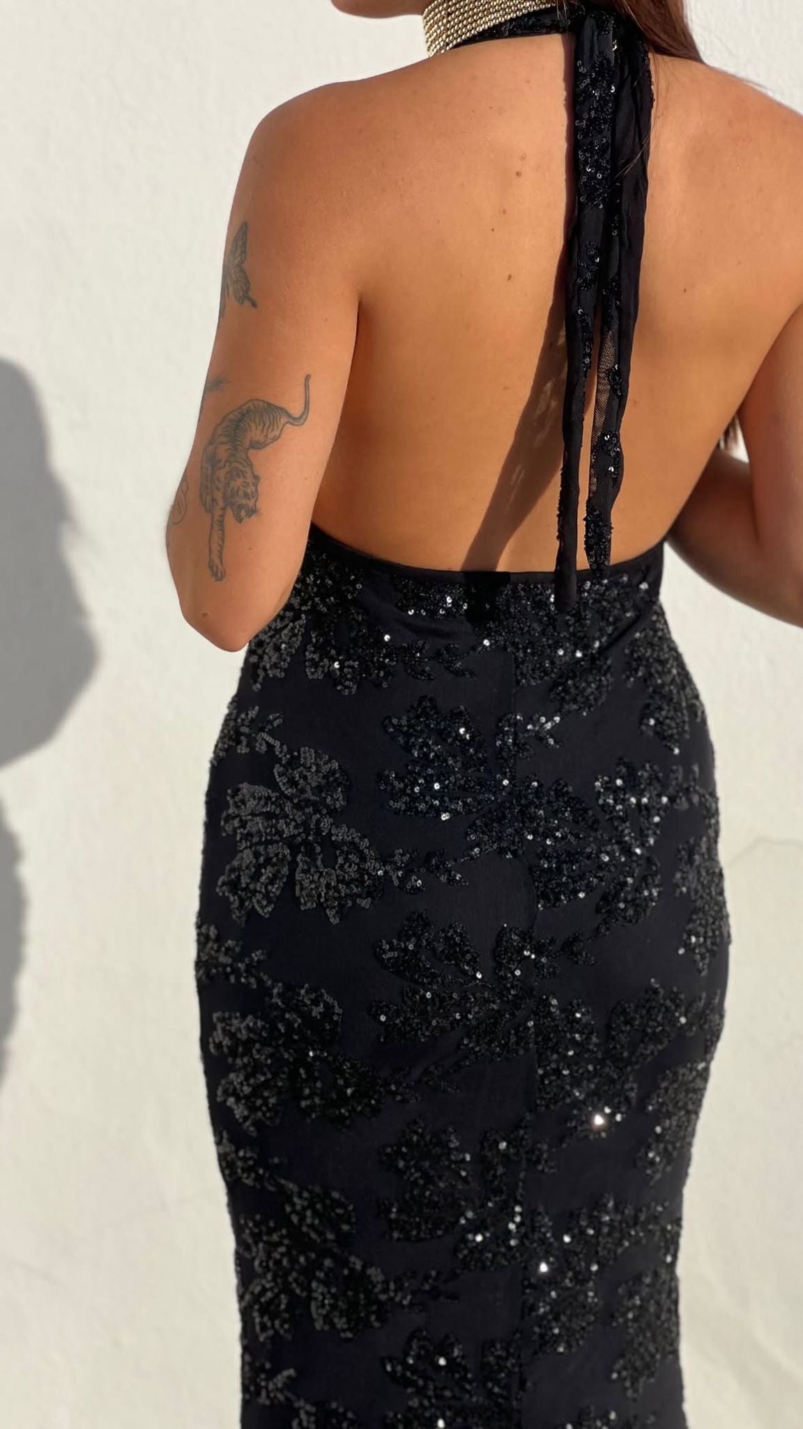 VESTIDO LENTEJUELAS