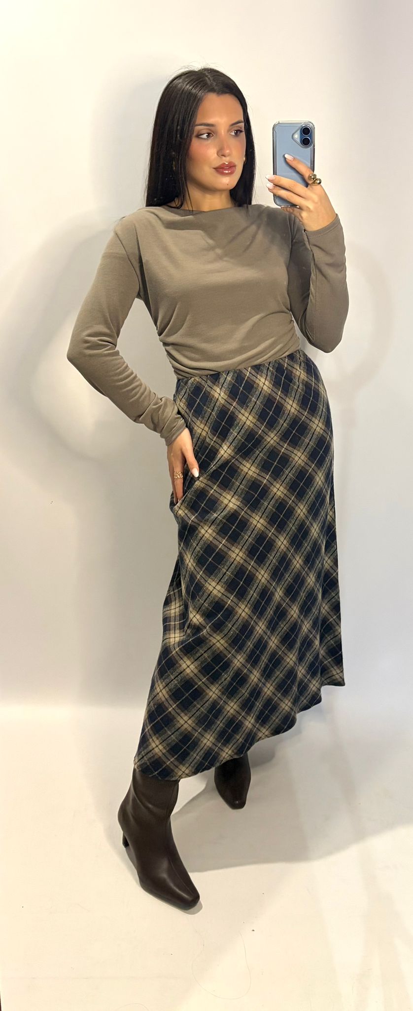 FALDA CUADROS